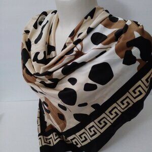 Aldo Black Camel Light Weight Scarf